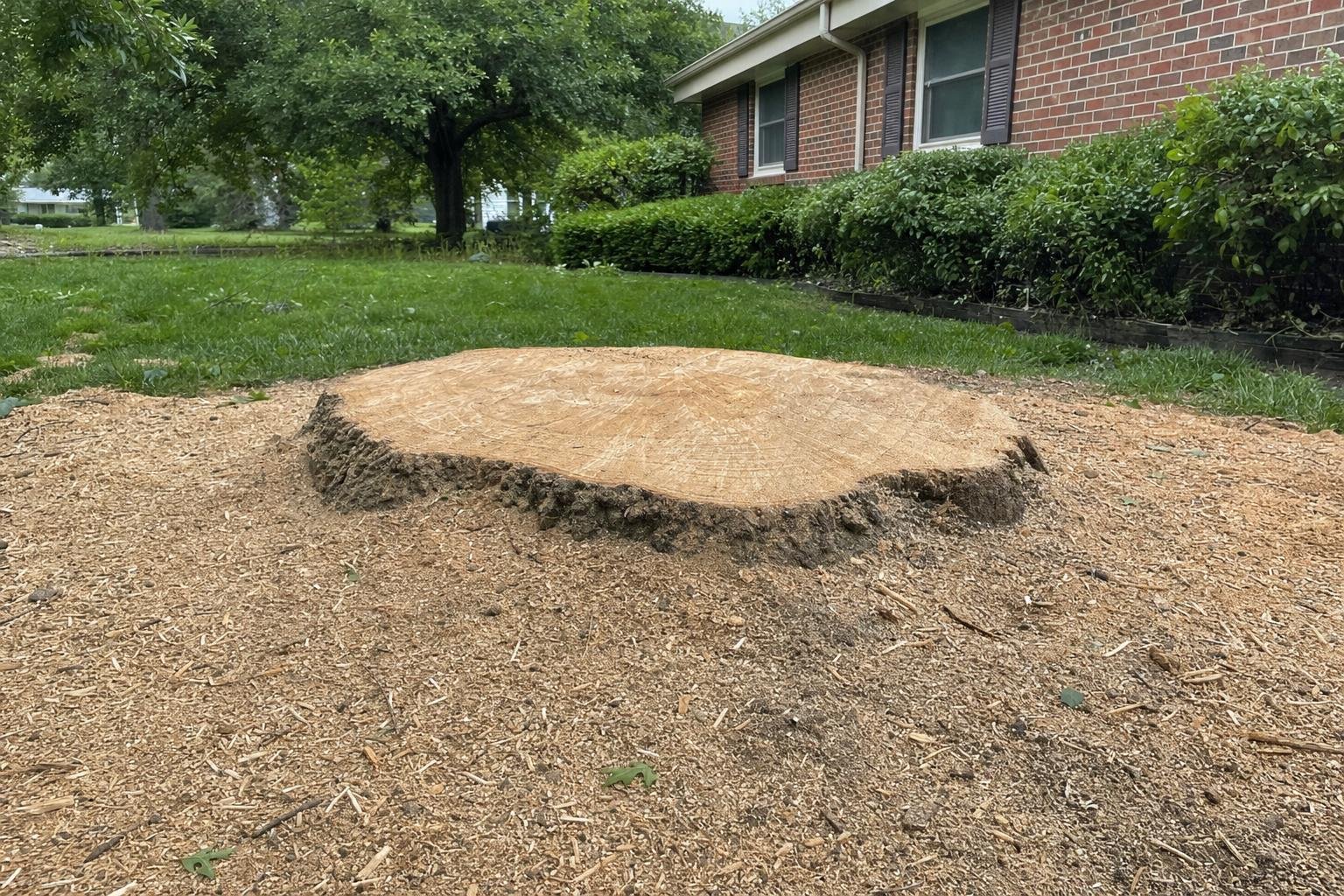 Example of tree removal work